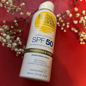 Bondi sands spf50 spray sunscreen fragrance free
